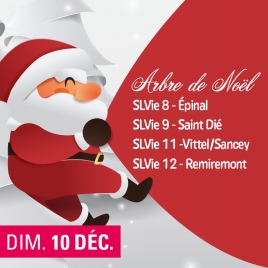 SLV EPINAL - REMIREMONT - ARBRE DE NOEL