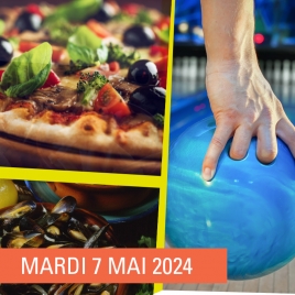 SLVie 12 - REMIREMONT - SOIREE BOWLING ET PIZZA / MOULES FRITES