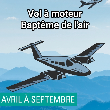SLV 13 - SAINT DIZIER - BAPTEME DE L'AIR VOL A MOTEUR
