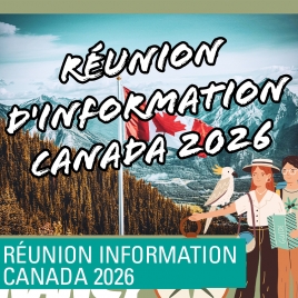 CMCAS LSHM - REUNION D'INFORMATION VOYAGES CANADA 2026