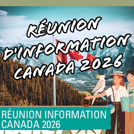 CMCAS LSHM - REUNION D'INFORMATION VOYAGES CANADA 2026