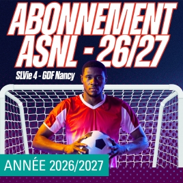 SLV04 - GDF NANCY - ABONNEMENT ASNL 2026